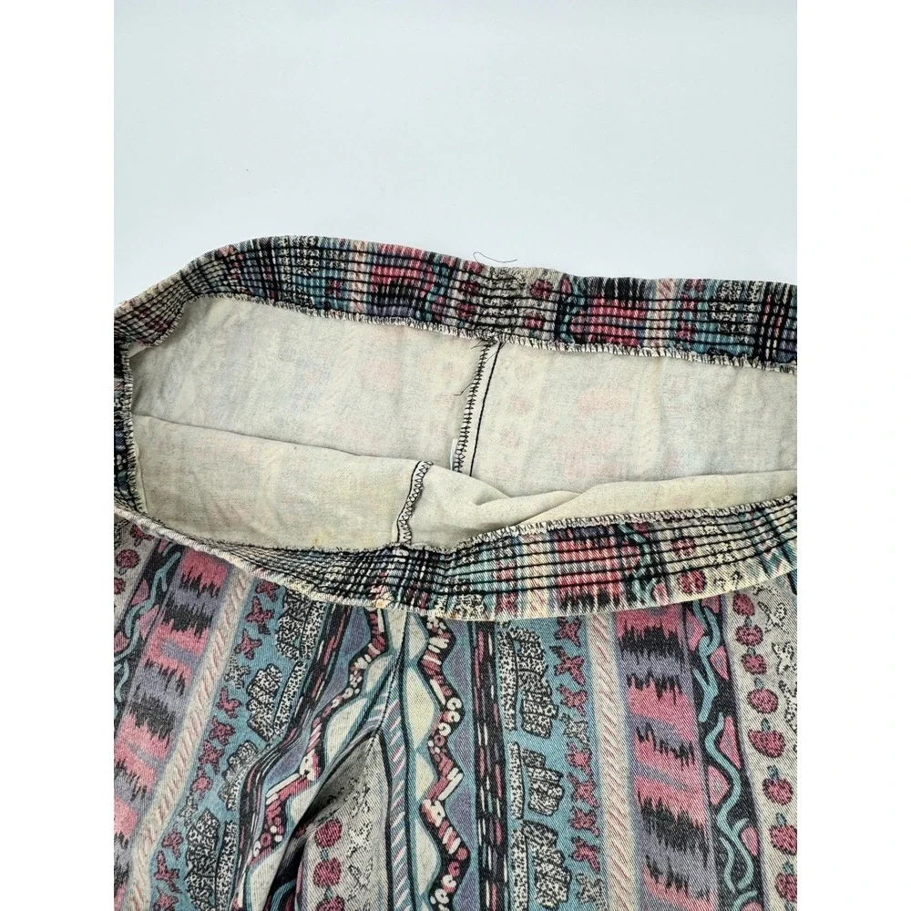 Vtg Arcade Power Sportswear‎ Parachute Pants 80s 42 Hammer Baggy Powerwear Aztec